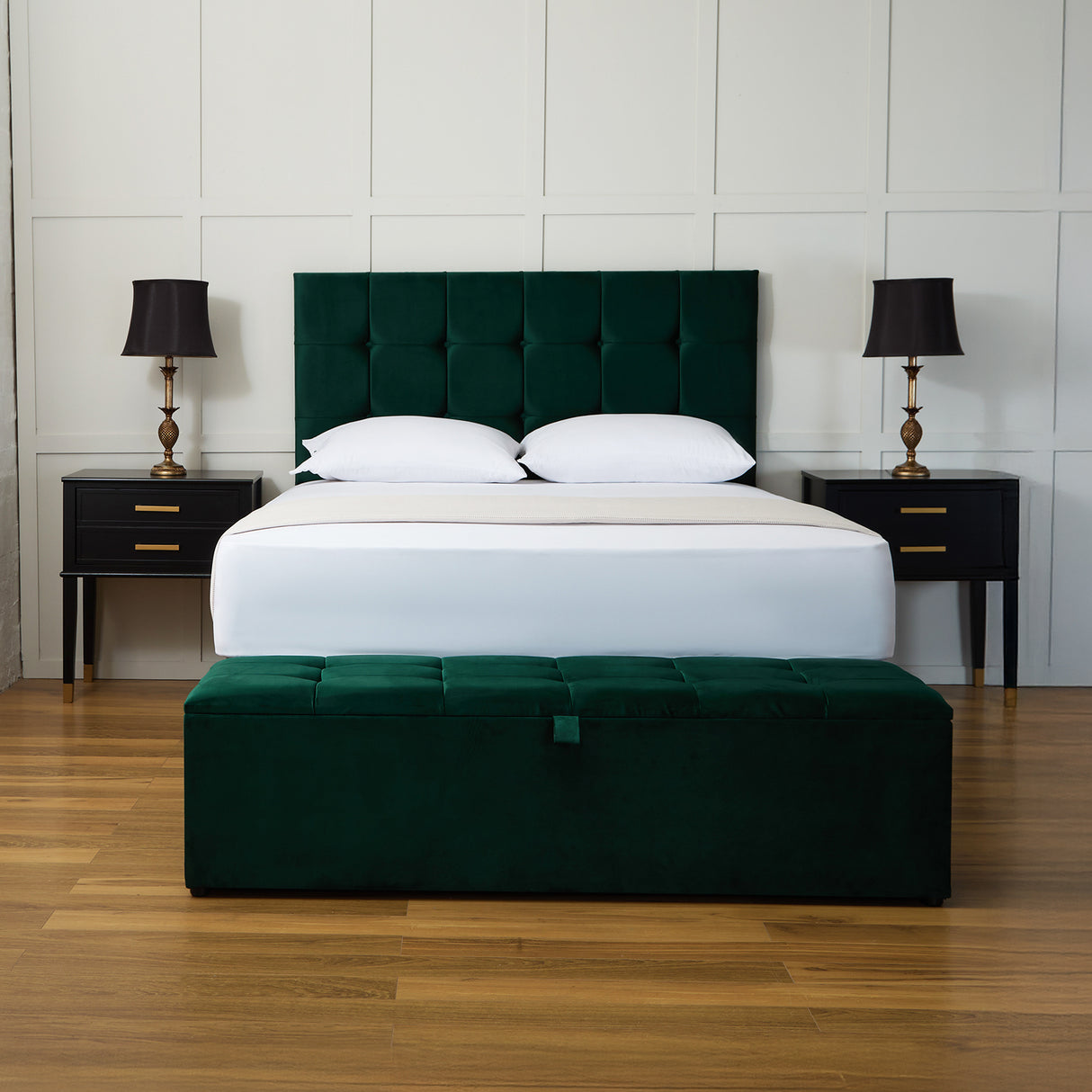 Cube Ottoman Divan Bed Set