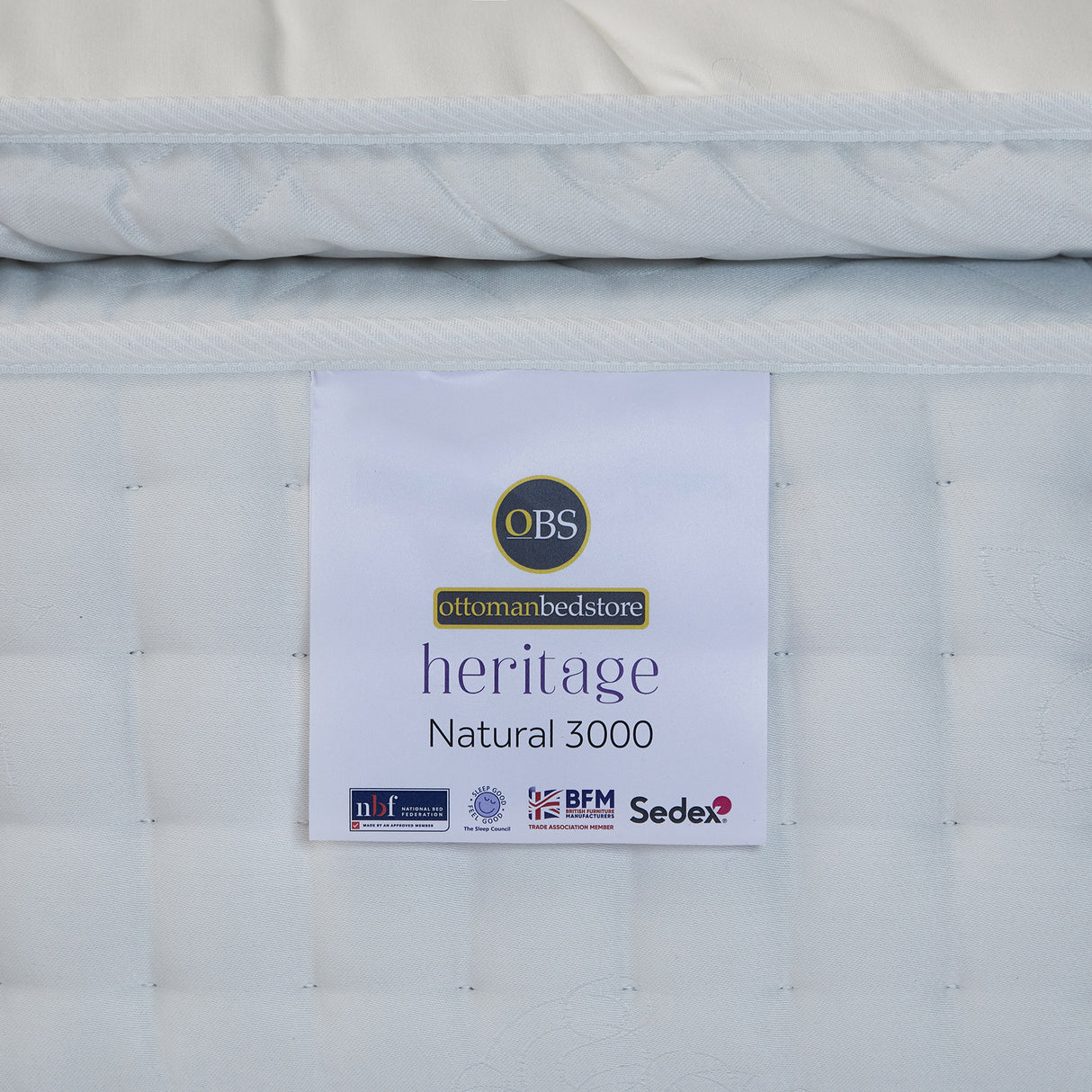 Heritage Natural 3000 Pocket Sprung Pillowtop Mattress