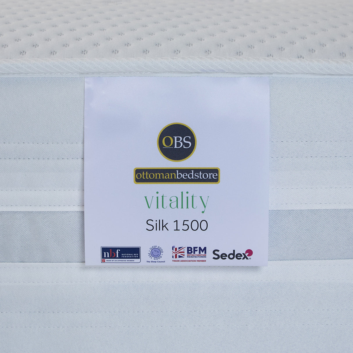 Vitality Silk 1500 Pocket Sprung Mattress
