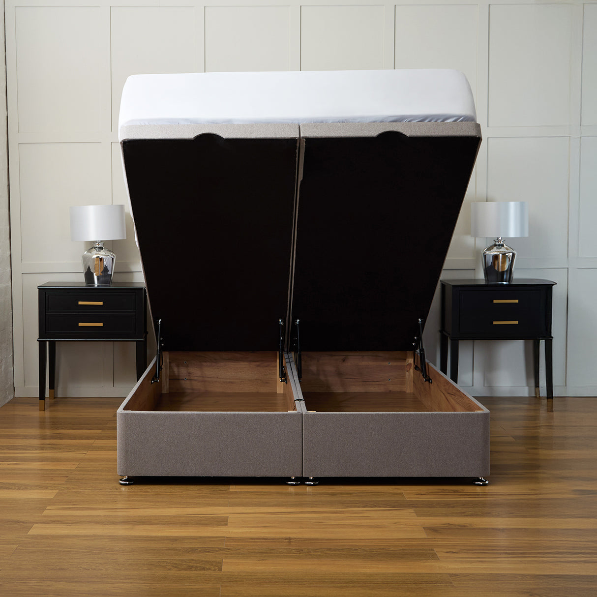 Monza Ottoman Divan Bed Set