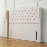 Chelsea Winged Upholstered Headboard