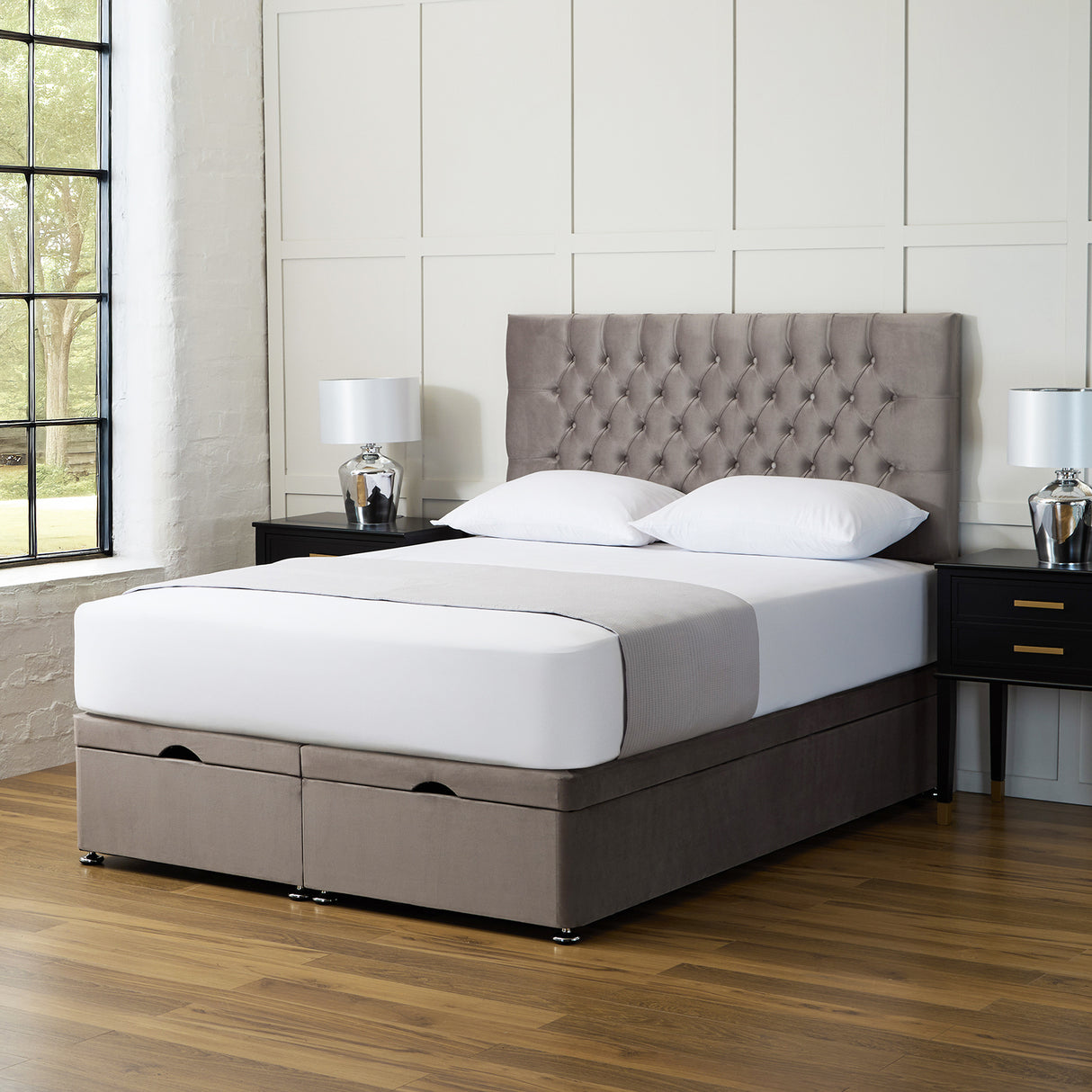 Chesterfield Ottoman Divan Bed Set
