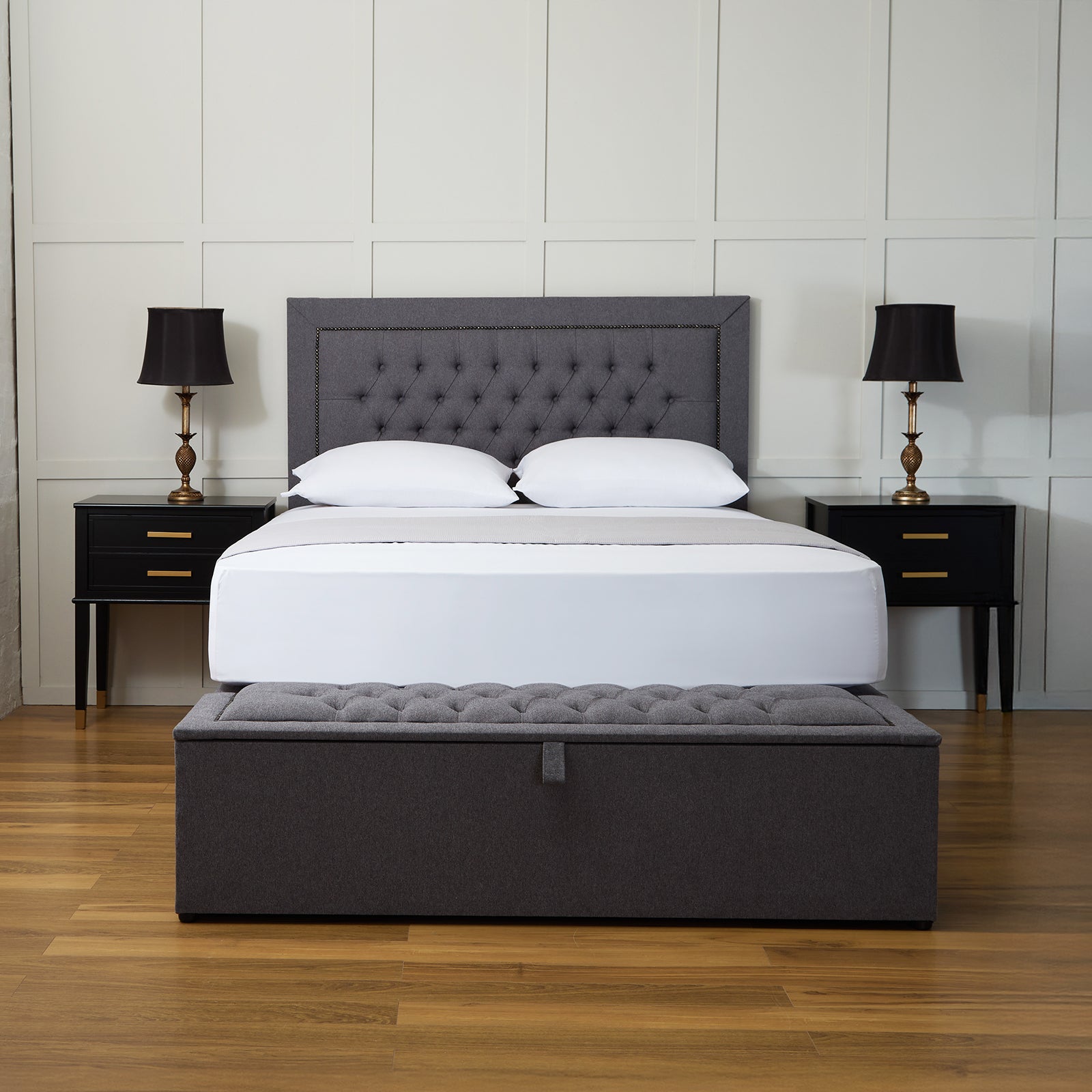 Hana Framed Divan Bed Set