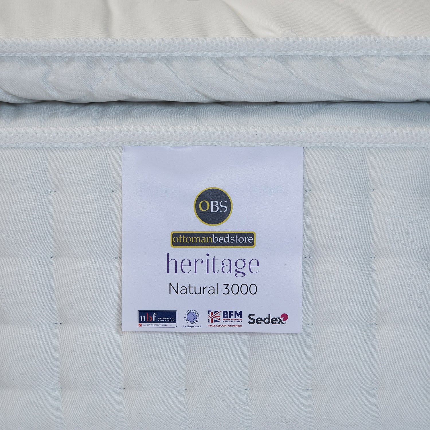 Heritage Natural 3000 Pocket Sprung Pillowtop Mattress