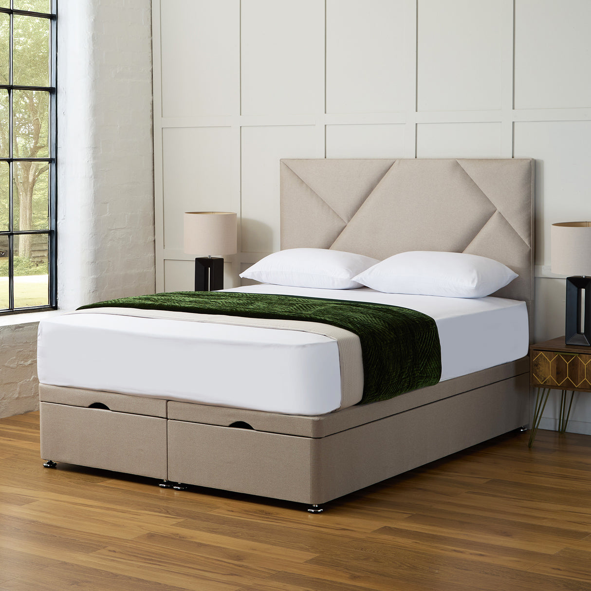 Saxton Ottoman Divan Bed Set